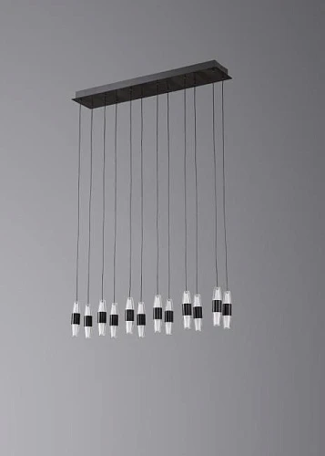 Люстра подвесная Alfa Light F3024-47 BLACK