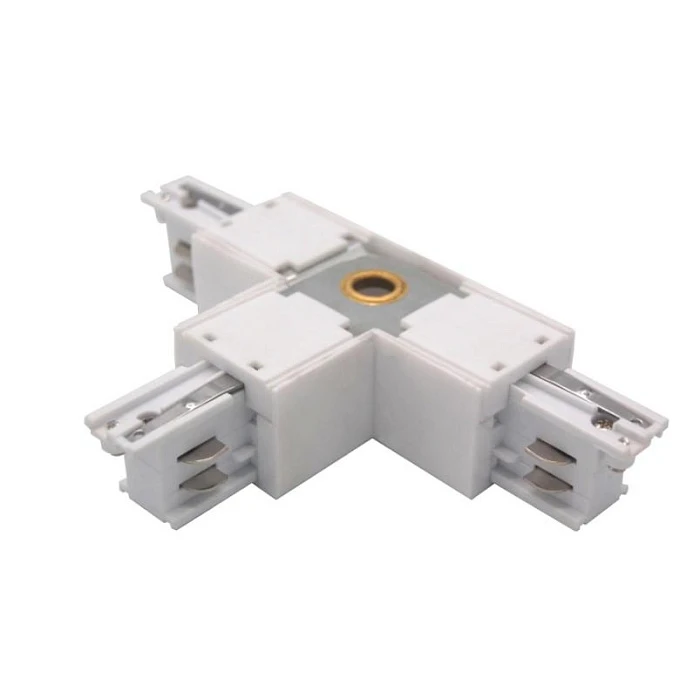 Соединение правое тройное перекидное с подводом питания к треку 5040xx-(F)/(R) Quattro Lightstar 504136-FRPSR