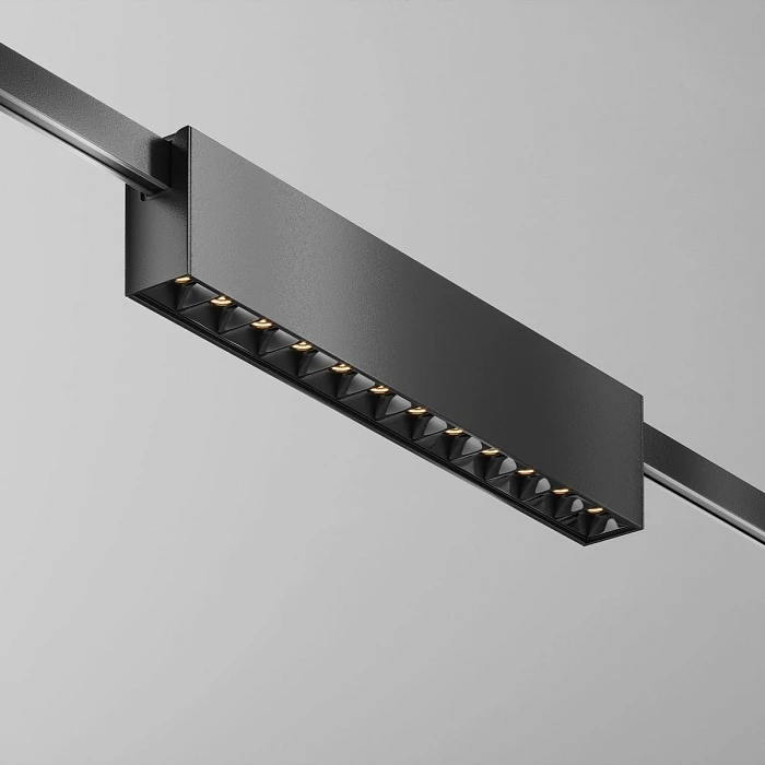 Трековый светодиодный светильник Maytoni Technical Flarity Points TR150-1-12W3K-M-B