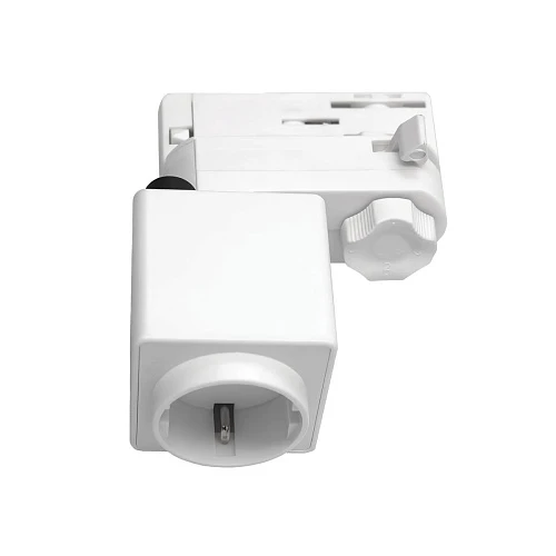 Адаптер для светильника с розеткой Shuko к треку 5030xx-R/5040xx-(F)/(R) Lightstar Quattro 594006-WSA