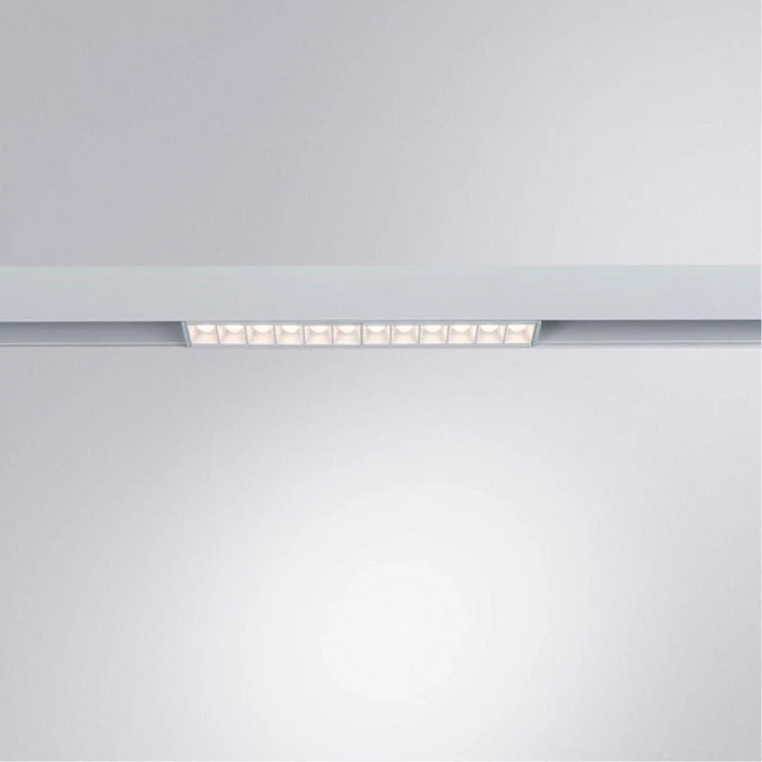 Трековый светодиодный светильник Arte Lamp Linea A4664PL-1WH