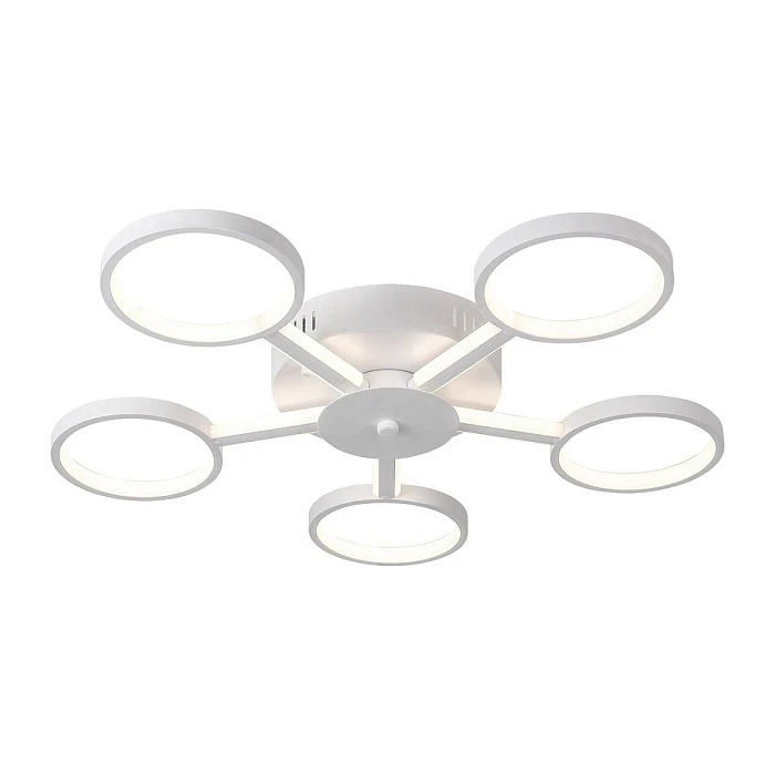 Потолочная светодиодная люстра Gerhort G61341/5WT