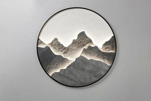 Бра Alfa Light F3024-19 Brushed black