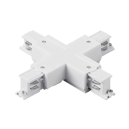 Соединение крестовое с подводом питания к треку 5040xx-(F)/(R) Quattro Lightstar 504146-FR