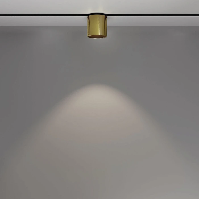 Трековый светодиодный светильник Maytoni Technical Magnetic Exility Alfa S TR132-2-7W4K-BS