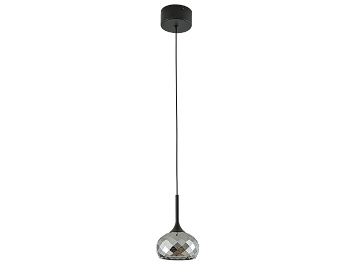 Подвесной светильник Newport 7241/S mat.black smokey М0071798