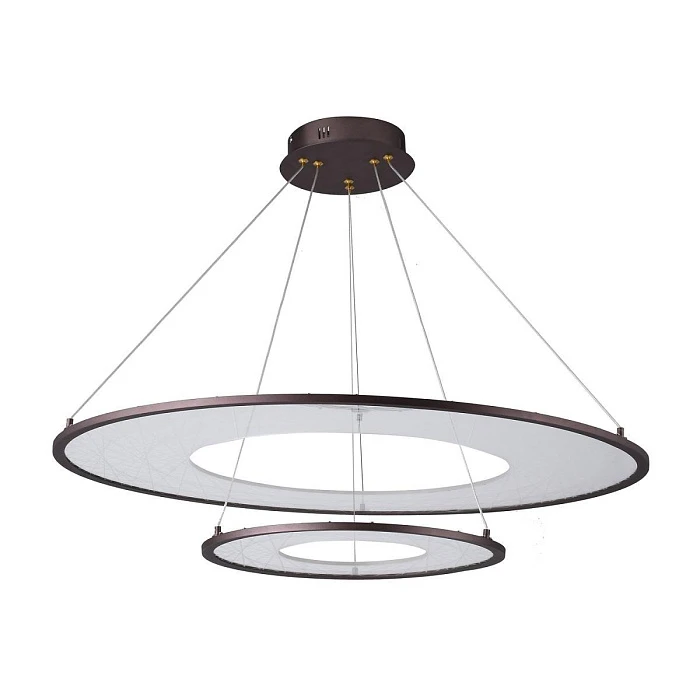 Подвесная светодиодная люстра Gerhort G61315/2CF CL