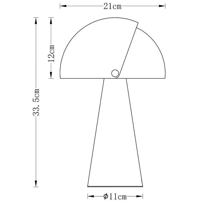 Настольный светильник Milosh tendence 0914TL-1GR