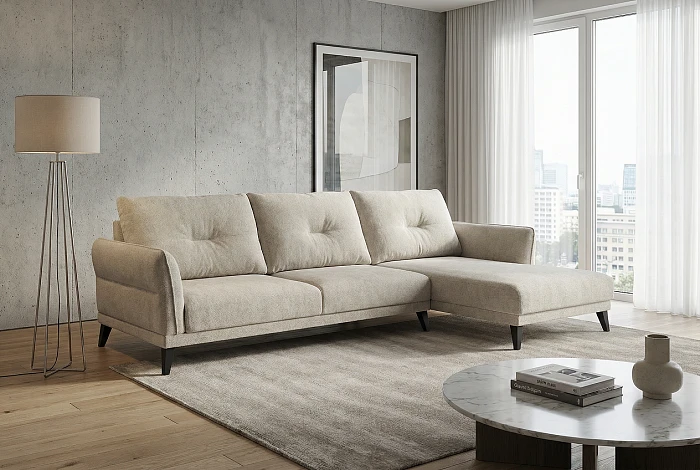 Диван SAIWALA Корсика с оттоманкой