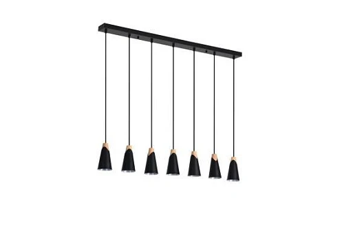 Люстра подвесная Alfa Light F3524-35 Black G9*7