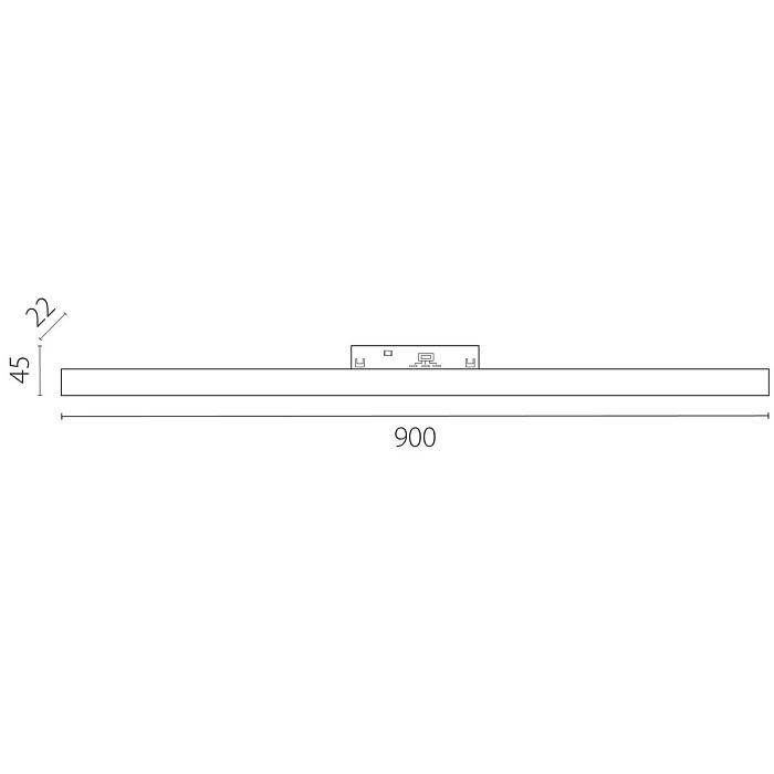 Трековый светильник Lightstar Uno Cct 269907CCT