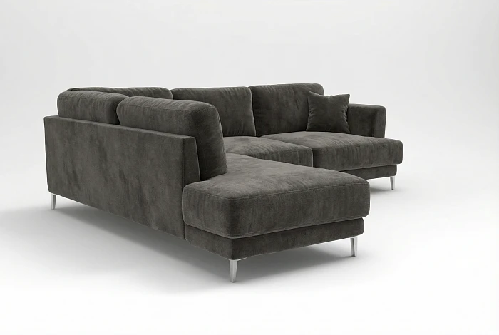 Диван IVASA Taiga угловой малый со спинкой