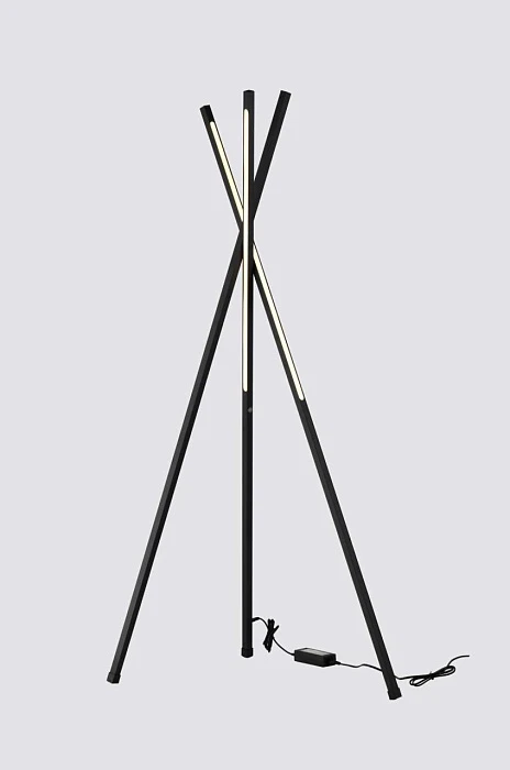 Торшер Alfa Light F3924-43 black 35W 40*40*H1 60