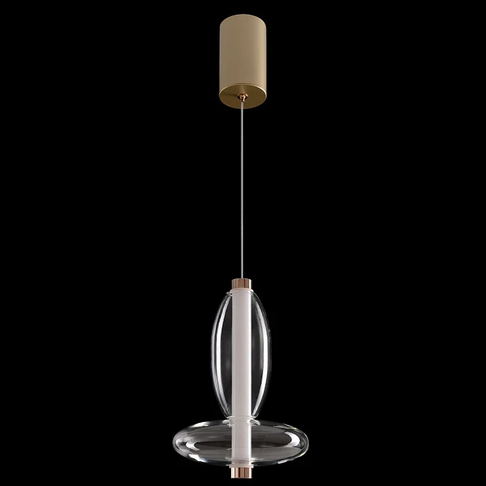 Подвесной светодиодный светильник Crystal Lux Quasar SP10W Led Transparent