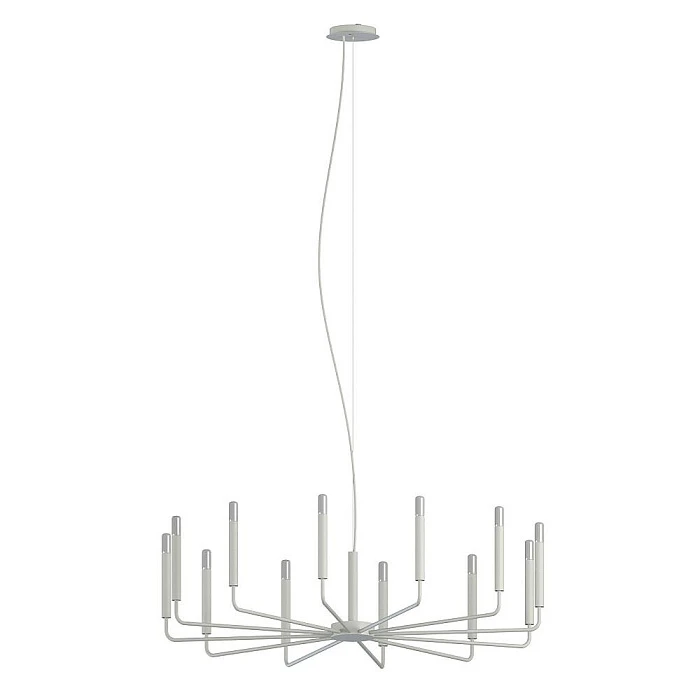 Подвесная люстра Nowodvorski Orto XII B Silk Gray 11465