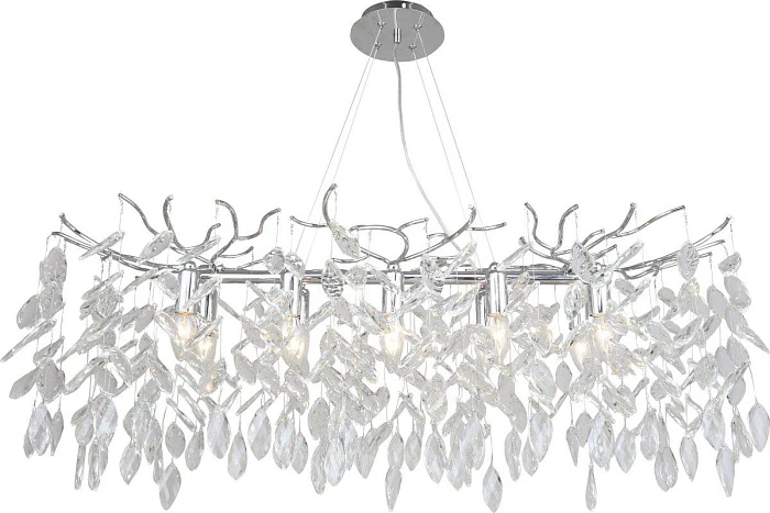 Люстра подвесная хрустальная 2180/09/10PL Stilfort, серия RAMO