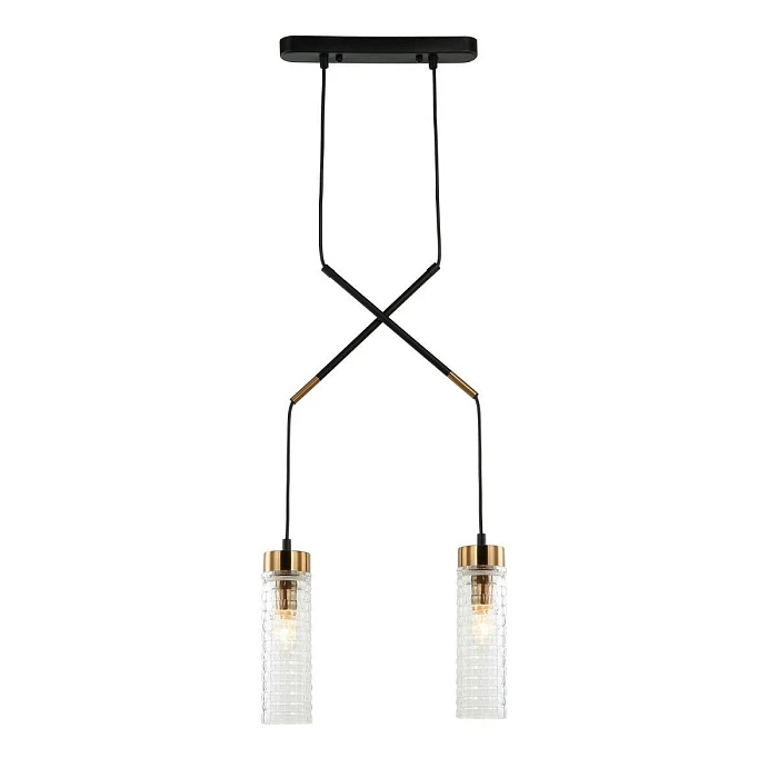 Подвесной светильник Gerhort G51213/2BK+AB CL