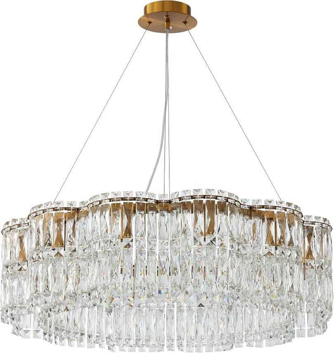 Люстра подвесная хрустальная 2174/05/12P Stilfort, серия Admire