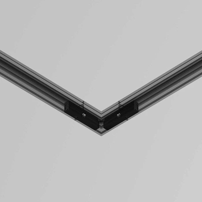 Коннектор питания угловой Maytoni Technical Accessories for tracks Levity TRA184CPC-1B-3