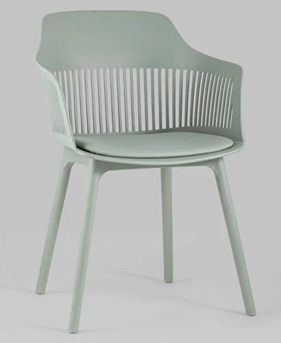 Стул Stool Group Crocus с подушкой серо-зеленый