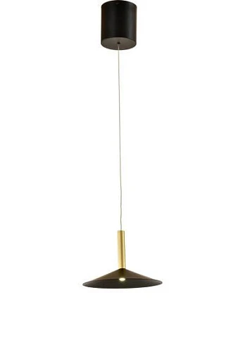 Люстра подвесная Alfa Light F3924-23 black+gol d 5W ?21*14*H (45, 210?