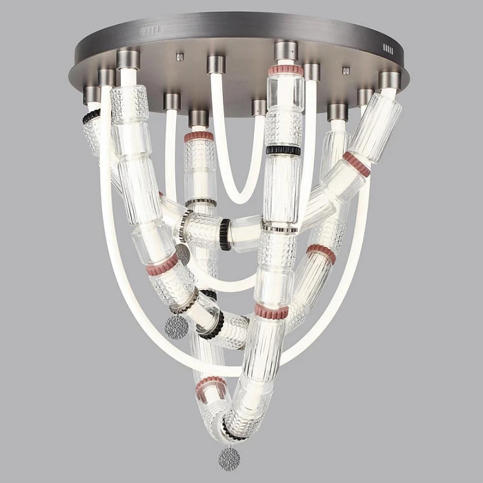 Потолочная люстра Odeon Light Collier L-Vision 5456/80CL