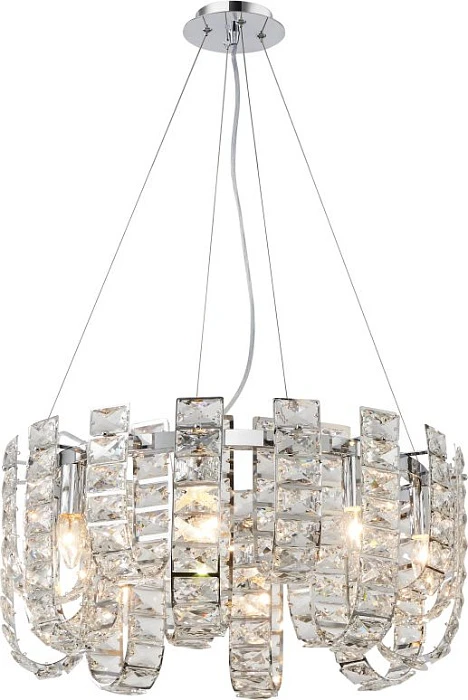 Люстра подвесная хрустальная 2172/09/08P Stilfort, серия Umiko