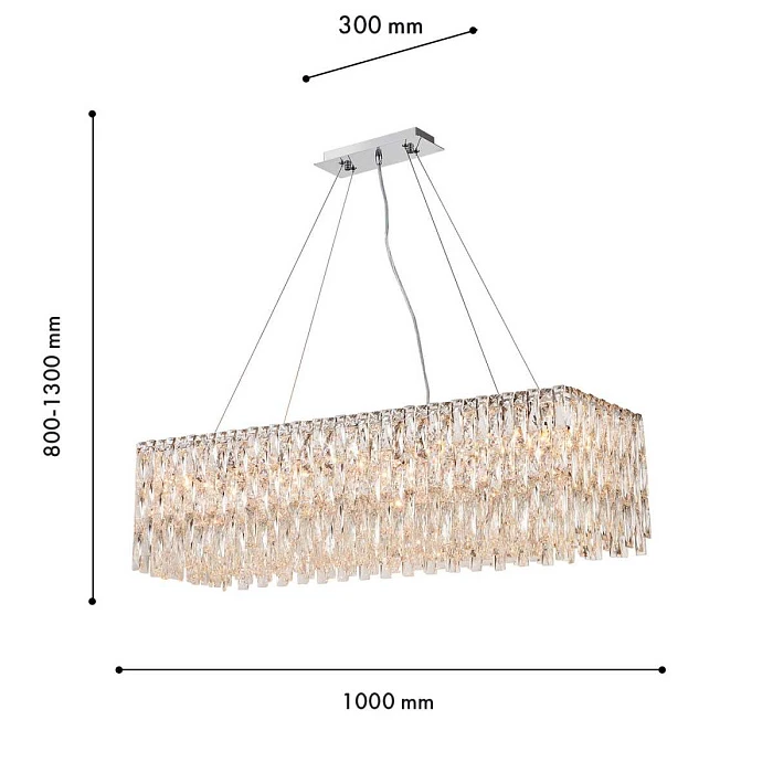 Подвесная люстра Favourite Robby 4722-10P