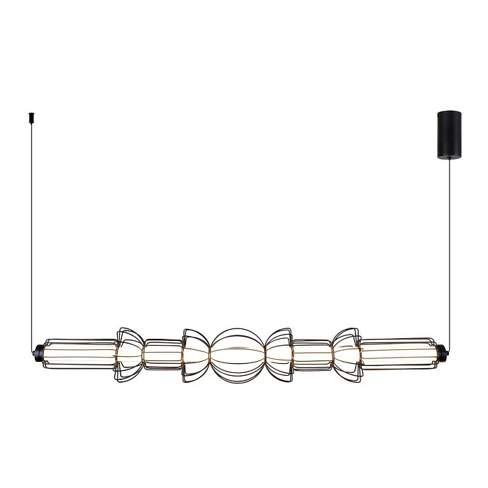 Подвесной светодиодный светильник Indigo Collisore 14030/1PL Black V000166L