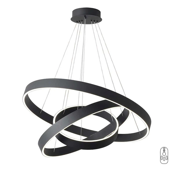 Подвесная люстра Crystal Lux TRON SP158W LED BLACK