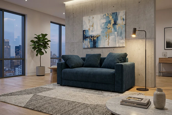 Диван Cloud Charm прямой