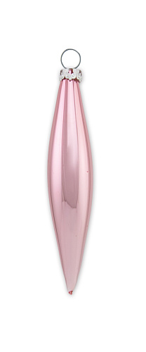 Елочное украшение TGS Оливка, розовый 12см 1шт./уп.