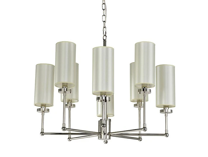 Подвесная люстра Newport 7264+4/C nickel без абажуров М0069112