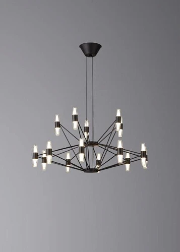 Люстра подвесная Alfa Light F3024-60 BLACK