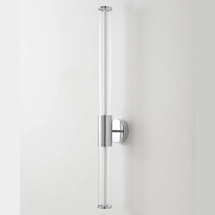 Настенный светодиодный светильник Crystal Lux Lineup AP18W Led Chrome