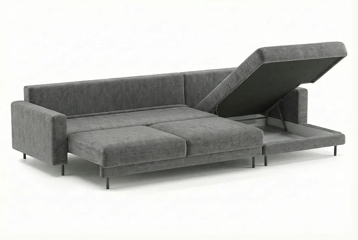 Диван Cloud Diamond с оттоманкой