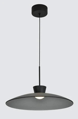 Подвесной светодиодный светильник Alfa Light F3924-80 black+Grey glass F3924-80