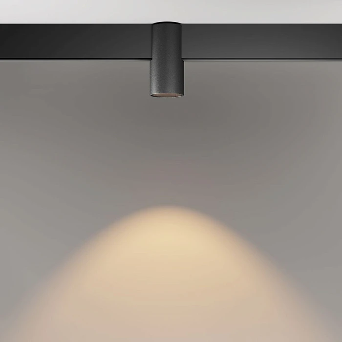 Трековый светодиодный светильник Maytoni Technical Magnetic Exility Alfa TR122-2-7W3K-B