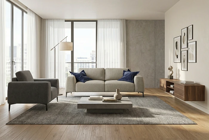 Диван Cloud Cloud прямой двухместный