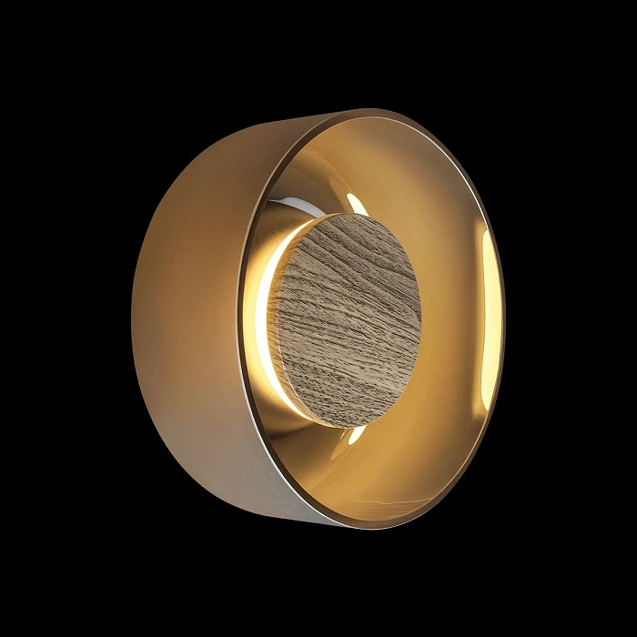 Настенный светильник Loft IT Totem 10466W Smoke matte wood