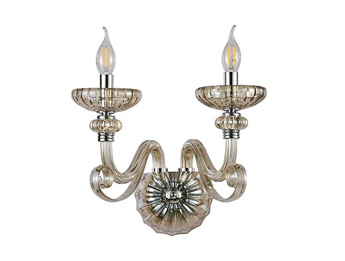 Бра Newport 8622/A chrome cognac М0071596