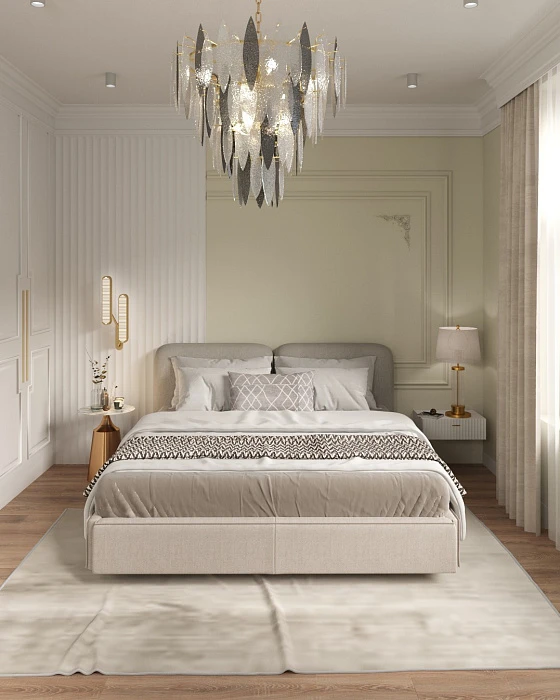 Люстра Milosh tendence 0819CL-8GD