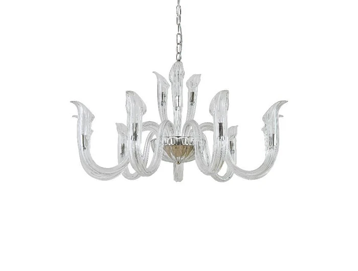 Люстра NEWPORT 3653+9/С nickel