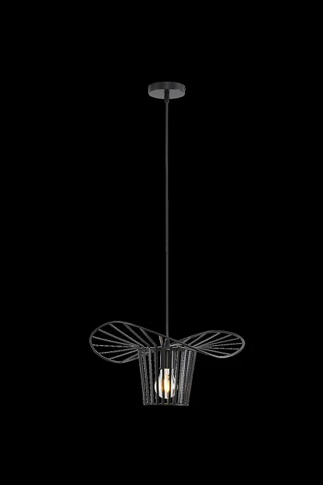 Люстра подвесная Alfa Light F3524-15 Black E27*1