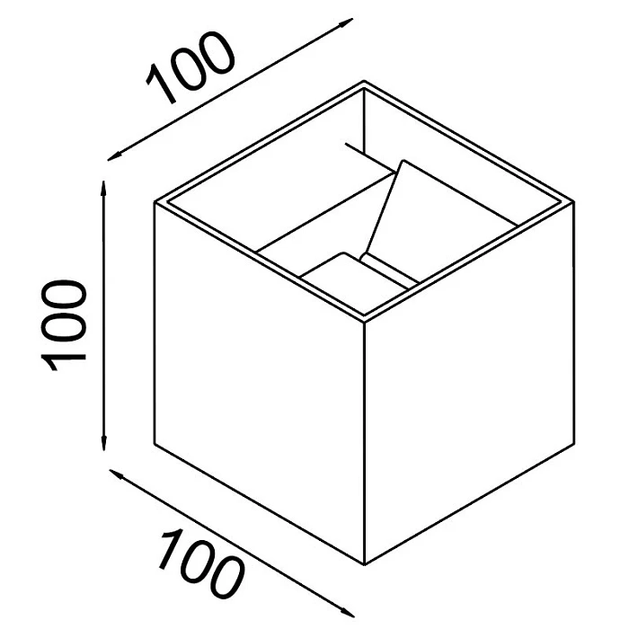 Настенный уличный светильник Mantra DAVOS 9223