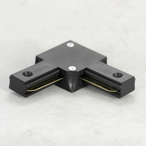 Коннектор Lussole LGO 10325 угловой коннектор черный