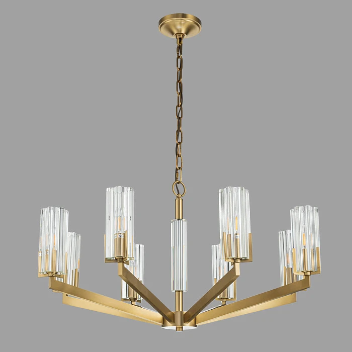 Подвесная люстра Belfast Malone 6035-8 BR CL