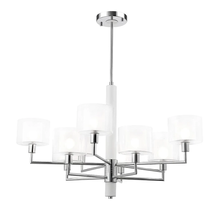 Подвесная люстра Crystal Lux Maestro SP-PL5+5 Chrome