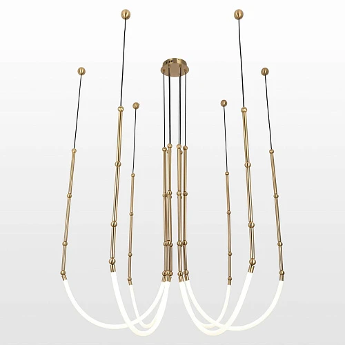 Подвесной светодиодный светильник Lussole Loft BEND LSP-7071