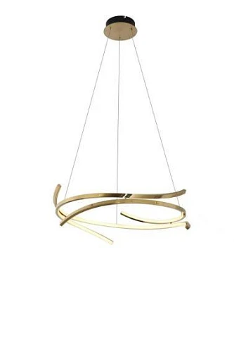 Люстра подвесная Alfa Light F0424-09 600mm rose gold